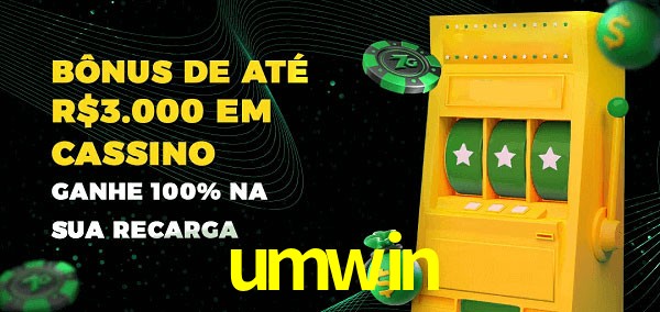 umwin melhor bônus de depósito