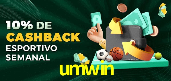 10% de bônus de cashback na umwin